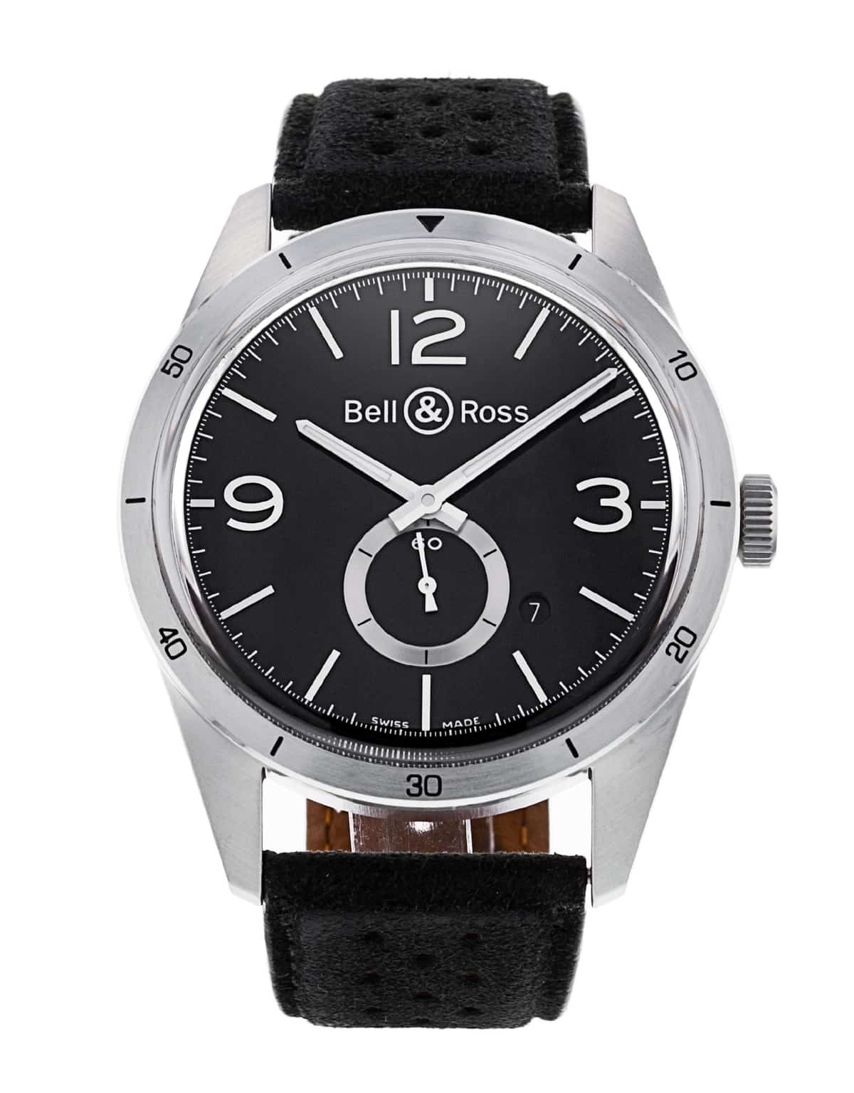Bell and Ross Vintage 123 BRV123-BS-ST/SF